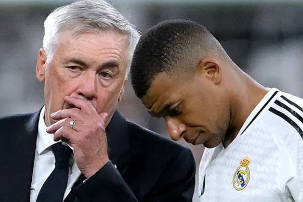 安切洛蒂回應姆巴佩擾亂皇馬更衣室和諧的說(shuō)法