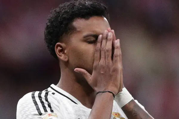 皇馬邊鋒羅德里戈因傷缺陣數周，將錯過(guò)對陣利物浦的歐冠比賽