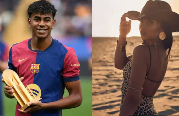 亞馬爾的新女友？巴薩球星與意大利模特合照