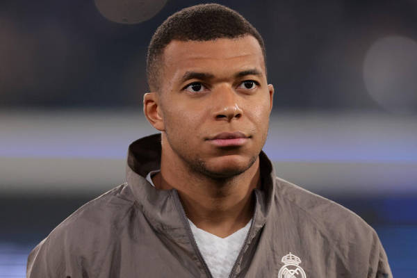 皇馬球員姆巴佩已康復，將參加多哈洲際杯決賽