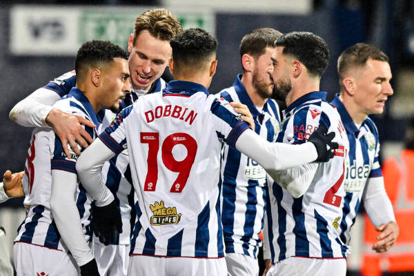 米基·約翰斯頓梅開(kāi)二度助西布羅姆維奇擊敗布里斯托爾城